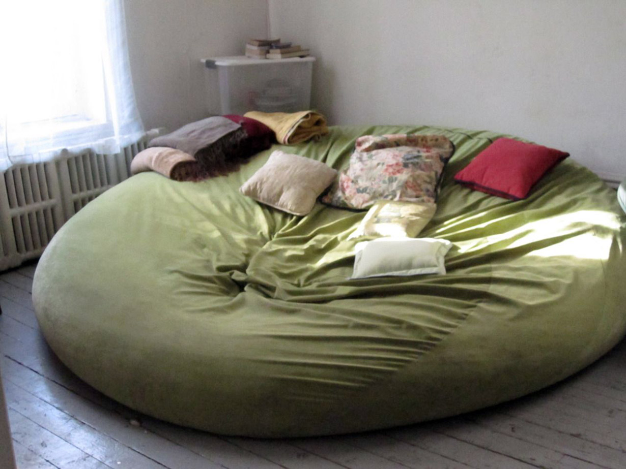 sleeping double bed bean bag sofa